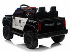 Elektro-Polizeiauto für Kinder 24V – 2-Sitzer, 4x200W Motoren, 10km/h, EVA-Reifen & Ledersitz
