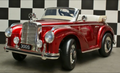 Mercedes-Benz 300S Kinder Oldtimer Elektroauto 12V – Lizenziert mit Ledersitz, MP3, Fernbedienung