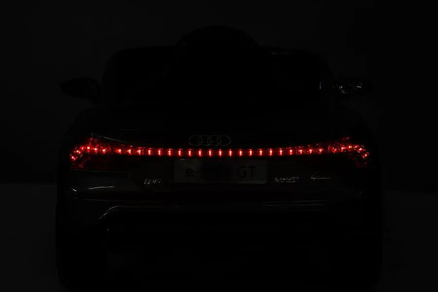 Audi E-Tron GT Kinder Elektrofahrzeug 12V – Lizenziert, Leder, Fernbedienung, EVA, Bluetooth