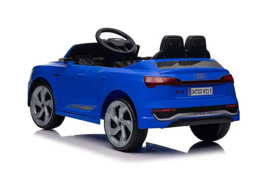 Audi SQ8 Elektro Kinderauto 12V mit 2 Motoren – Ledersitz, EVA Reifen, Fernbedienung