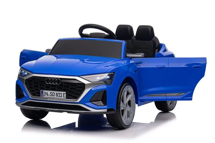 Audi SQ8 Elektro Kinderauto 12V mit 2 Motoren – Ledersitz, EVA Reifen, Fernbedienung