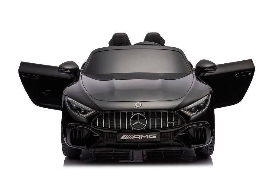 Mercedes SL63 AMG Kinder Elektroauto 12V in Schwarz oder Weiß – Lizenziert, Fernbedienung, Leder, EVA, MP3