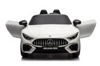Mercedes SL63 AMG Kinder Elektroauto 12V in Schwarz oder Weiß – Lizenziert, Fernbedienung, Leder, EVA, MP3
