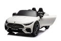 Mercedes SL63 AMG Kinder Elektroauto 12V in Schwarz oder Weiß – Lizenziert, Fernbedienung, Leder, EVA, MP3