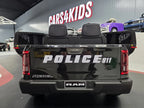 Polizei Dodge RAM Elektro Kinderauto - Mit Ledersitz und EVA Reifen, Bluetooth, Federung, Fernbedienung, MP3