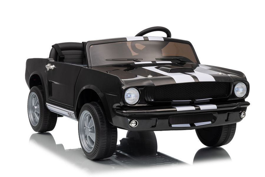 Ford Mustang Shelby GT350 Kinder Oldtimer Elektroauto 24V – Lizenziert mit Ledersitz, MP3, Fernbedienung, 4x200W