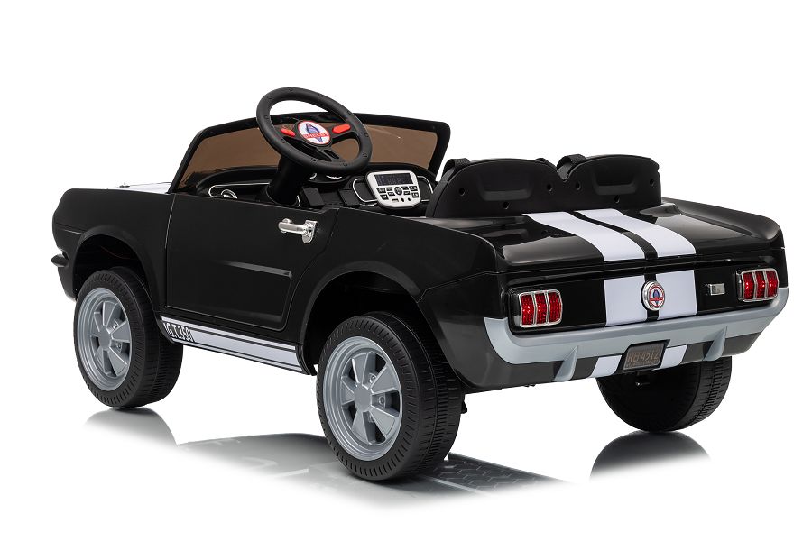 Ford Mustang Shelby GT350 Kinder Oldtimer Elektroauto 24V – Lizenziert mit Ledersitz, MP3, Fernbedienung, 4x200W