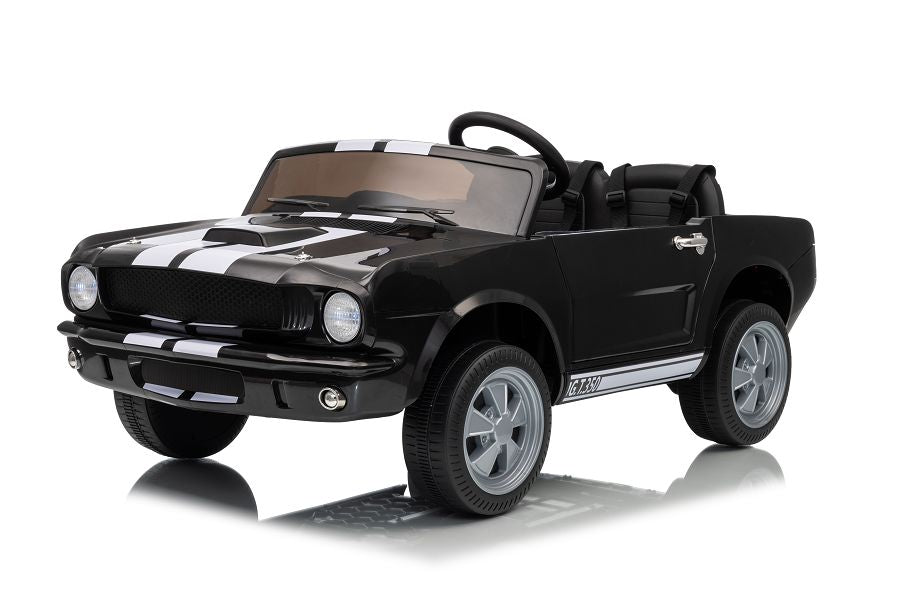 Ford Mustang Shelby GT350 Kinder Oldtimer Elektroauto 24V – Lizenziert mit Ledersitz, MP3, Fernbedienung, 4x200W