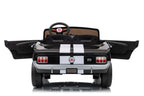 Ford Mustang Shelby GT350 Kinder Oldtimer Elektroauto 24V – Lizenziert mit Ledersitz, MP3, Fernbedienung, 4x200W