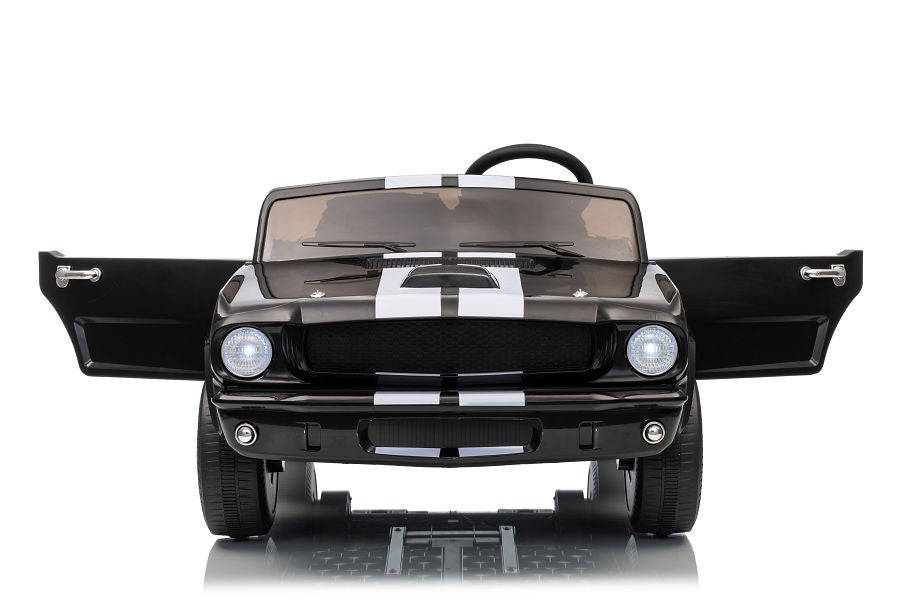 Ford Mustang Shelby GT350 Kinder Oldtimer Elektroauto 24V – Lizenziert mit Ledersitz, MP3, Fernbedienung, 4x200W
