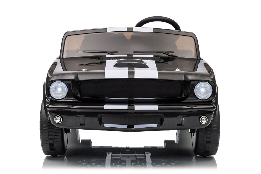 Ford Mustang Shelby GT350 Kinder Oldtimer Elektroauto 24V – Lizenziert mit Ledersitz, MP3, Fernbedienung, 4x200W