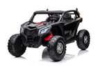 Elektro Kinder Offroad Buggy Fahrzeug 4x 24V - 2-Sitzer, Leder, 10kmh MP3, Bluetooth mit Fernbedienung