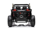 Elektro Kinder Offroad Buggy Fahrzeug 4x 24V - 2-Sitzer, Leder, 10kmh MP3, Bluetooth mit Fernbedienung