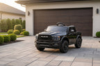 Dodge RAM 2500 "Rebel" 2-Sitzer 24V Kinder Elektrofahrzeug - Lizenziert mit Ledersitzen, EVA, Fernbedienung, Bluetooth