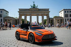 Mercedes AMG GT3 Kinder Elektroauto Lizenziert - MP3, Leder, EVA, Fernbedienung