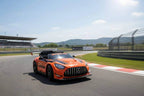 Mercedes AMG GT3 Kinder Elektroauto Lizenziert - MP3, Leder, EVA, Fernbedienung