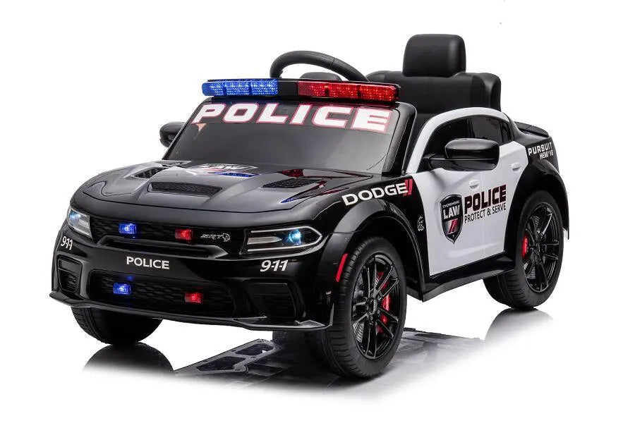 Dodge Charger Polizei Kinder Elektroauto 2x12V – Polizeisirene & Fernbedienung