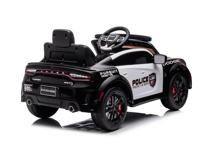 Dodge Charger Polizei Kinder Elektroauto 2x12V – Polizeisirene & Fernbedienung