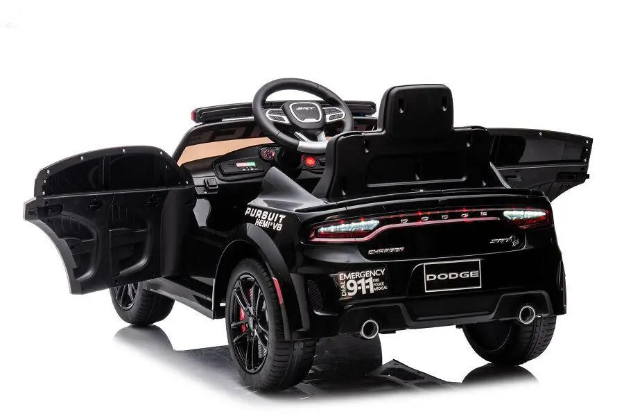 Dodge Charger Polizei Kinder Elektroauto 2x12V – Polizeisirene & Fernbedienung