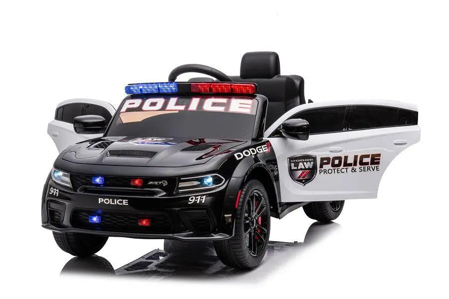 Dodge Charger Polizei Kinder Elektroauto 2x12V – Polizeisirene & Fernbedienung
