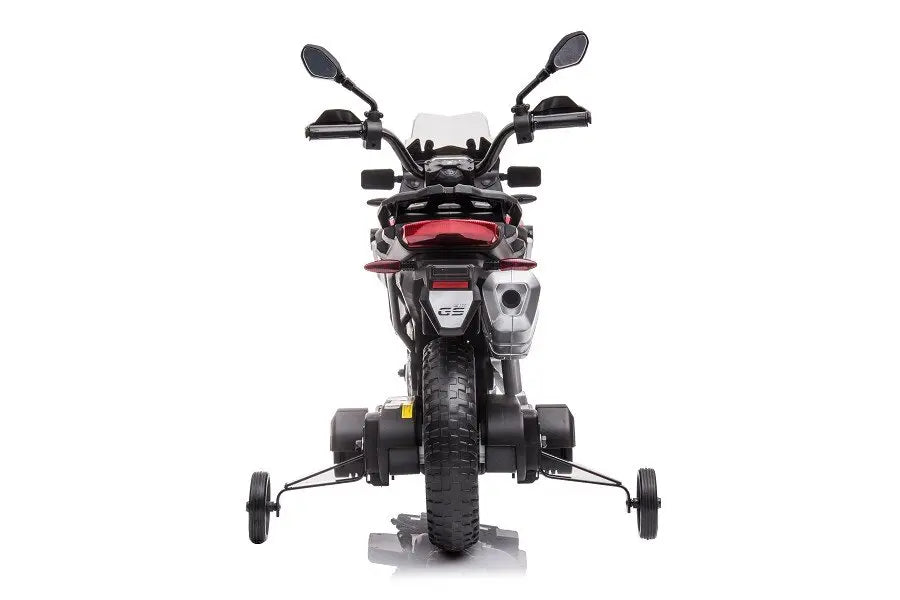 BMW F850 GS Elektro Kindermotorrad  – 12V mit Stützräder, Musik und Lichter, EVA, MP3