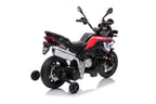 BMW F850 GS Elektro Kindermotorrad  – 12V mit Stützräder, Musik und Lichter, EVA, MP3
