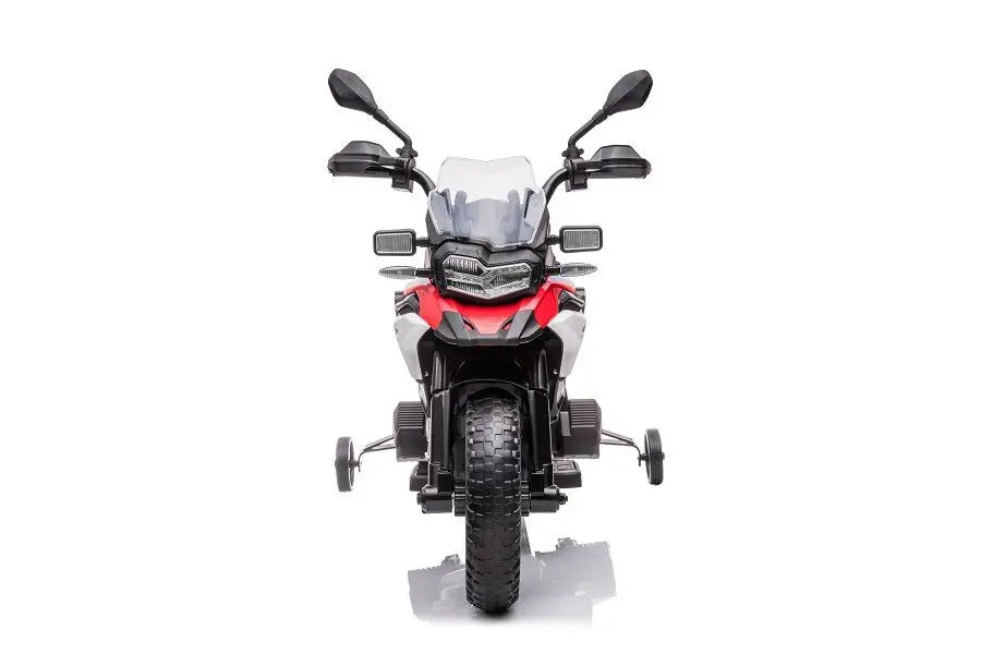 BMW F850 GS Elektro Kindermotorrad  – 12V mit Stützräder, Musik und Lichter, EVA, MP3