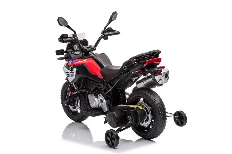 BMW F850 GS Elektro Kindermotorrad  – 12V mit Stützräder, Musik und Lichter, EVA, MP3