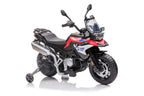 BMW F850 GS Elektro Kindermotorrad  – 12V mit Stützräder, Musik und Lichter, EVA, MP3