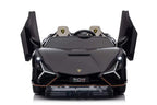 Lamborghini Sian 2-Sitzer Kinder Elektroauto - 24V, Fernbedienung, EVA, Leder in Schwarz oder Pink