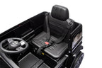 Mercedes G580 AMG in Schwarz oder Grau – Kinder Elektroauto lizenziert mit Ledersitzen, Vollgummireifen, Fernbedienung, MP3, Stoßdämpfer
