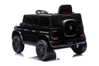 Mercedes G580 AMG in Schwarz oder Grau – Kinder Elektroauto lizenziert mit Ledersitzen, Vollgummireifen, Fernbedienung, MP3, Stoßdämpfer