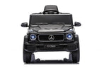 Mercedes G580 AMG in Schwarz oder Grau – Kinder Elektroauto lizenziert mit Ledersitzen, Vollgummireifen, Fernbedienung, MP3, Stoßdämpfer