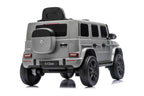 Mercedes G580 AMG in Schwarz oder Grau – Kinder Elektroauto lizenziert mit Ledersitzen, Vollgummireifen, Fernbedienung, MP3, Stoßdämpfer