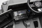 Mercedes G580 AMG in Schwarz oder Grau – Kinder Elektroauto lizenziert mit Ledersitzen, Vollgummireifen, Fernbedienung, MP3, Stoßdämpfer