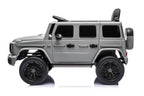 Mercedes G580 AMG in Schwarz oder Grau – Kinder Elektroauto lizenziert mit Ledersitzen, Vollgummireifen, Fernbedienung, MP3, Stoßdämpfer