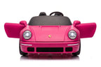 Porsche Ruf 2-Sitzer Kinder Elektroauto mit leistungsstarken 24V Akku  – Lizenziert, Leder, MP3, Fernbedienung, EVA, Stoßdämpfern