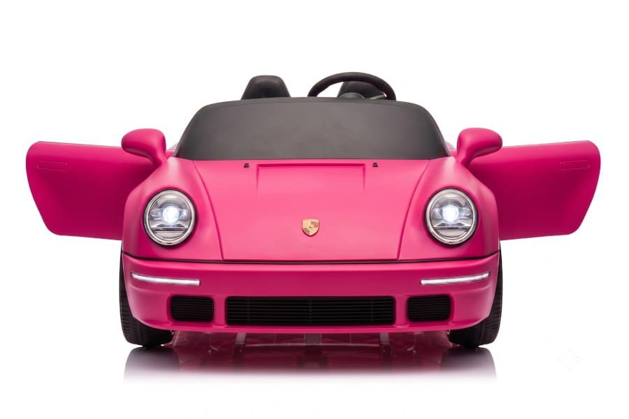 Porsche Ruf 2-Sitzer Kinder Elektroauto mit leistungsstarken 24V Akku  – Lizenziert, Leder, MP3, Fernbedienung, EVA, Stoßdämpfern