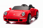 Porsche Ruf 2-Sitzer Kinder Elektroauto mit leistungsstarken 24V Akku  – Lizenziert, Leder, MP3, Fernbedienung, EVA, Stoßdämpfern