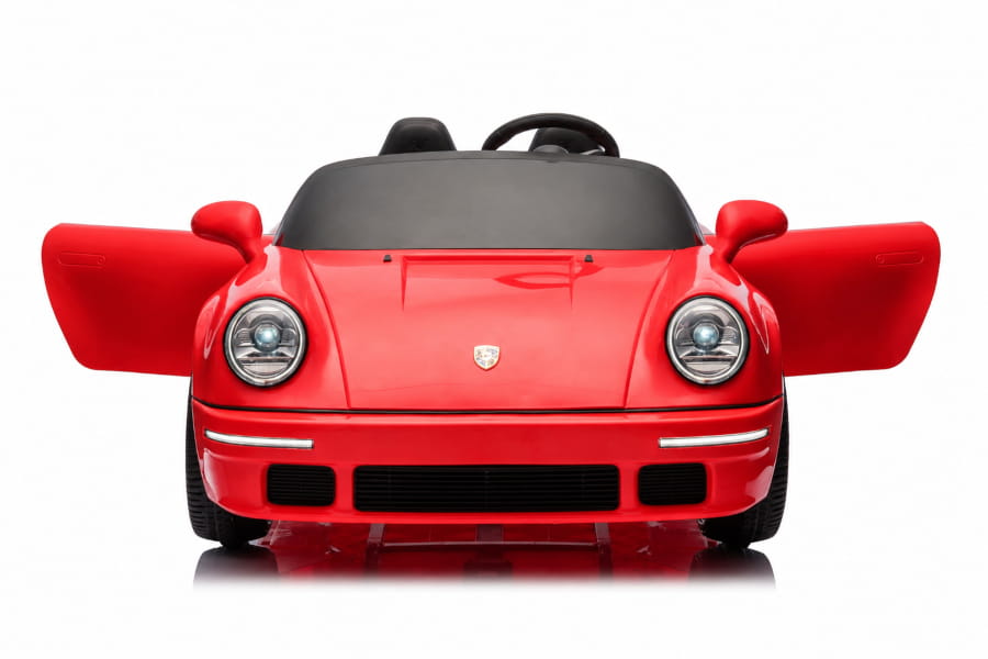 Porsche Ruf 2-Sitzer Kinder Elektroauto mit leistungsstarken 24V Akku  – Lizenziert, Leder, MP3, Fernbedienung, EVA, Stoßdämpfern