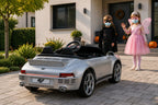 Porsche Ruf 2-Sitzer Kinder Elektroauto mit leistungsstarken 24V Akku  – Lizenziert, Leder, MP3, Fernbedienung, EVA, Stoßdämpfern
