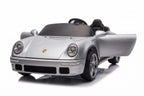 Porsche Ruf 2-Sitzer Kinder Elektroauto mit leistungsstarken 24V Akku  – Lizenziert, Leder, MP3, Fernbedienung, EVA, Stoßdämpfern