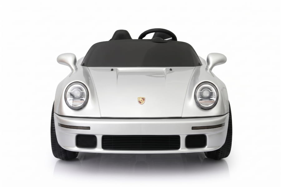 Porsche Ruf 2-Sitzer Kinder Elektroauto mit leistungsstarken 24V Akku  – Lizenziert, Leder, MP3, Fernbedienung, EVA, Stoßdämpfern