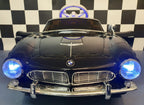BMW 507 Kinder Oldtimer Elektroauto 12V – Lizenziert mit Ledersitz, MP3, Fernbedienung, 2x35W