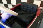 BMW 507 Kinder Oldtimer Elektroauto 12V – Lizenziert mit Ledersitz, MP3, Fernbedienung, 2x35W