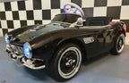 BMW 507 Kinder Oldtimer Elektroauto 12V – Lizenziert mit Ledersitz, MP3, Fernbedienung, 2x35W