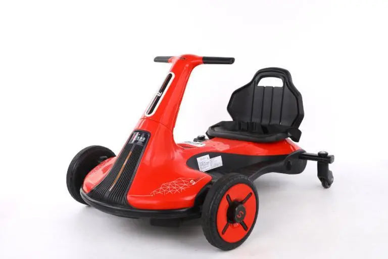 Kinder Elektro Drift-Cart 360 Go-Kart - 12V mit 2x45W Motoren, Musik & Bluetooth