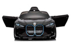 BMW i4 Kinder Elektrofahrzeug – 12V, Leder, EVA, Fernbedienung, LED, Lizenziert
