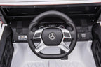 Mercedes G63 AMG 6x6 Kinder Elektroauto lizenziert in weiß oder schwarz – Leder, EVA, Fernbedienung, MP3