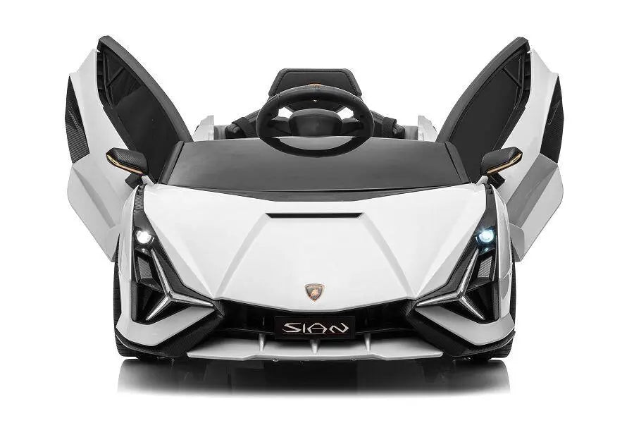 Lamborghini Sian Kinder Elektroauto - 12V, Fernbedienung, EVA, Leder, MP3